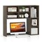 7-Cubby Desktop Bookshelf with Adjustable Shelves for Books and Office Supplies